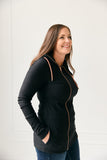 Full Zip- Black