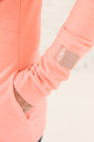 1/4 Zip- Desert Flower with Rose Gold