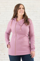 Full Zip- Ginger with Rose Gold