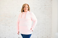 Hoody- Pastel Pink with Rose Gold