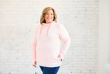 Hoody- Pastel Pink with Rose Gold