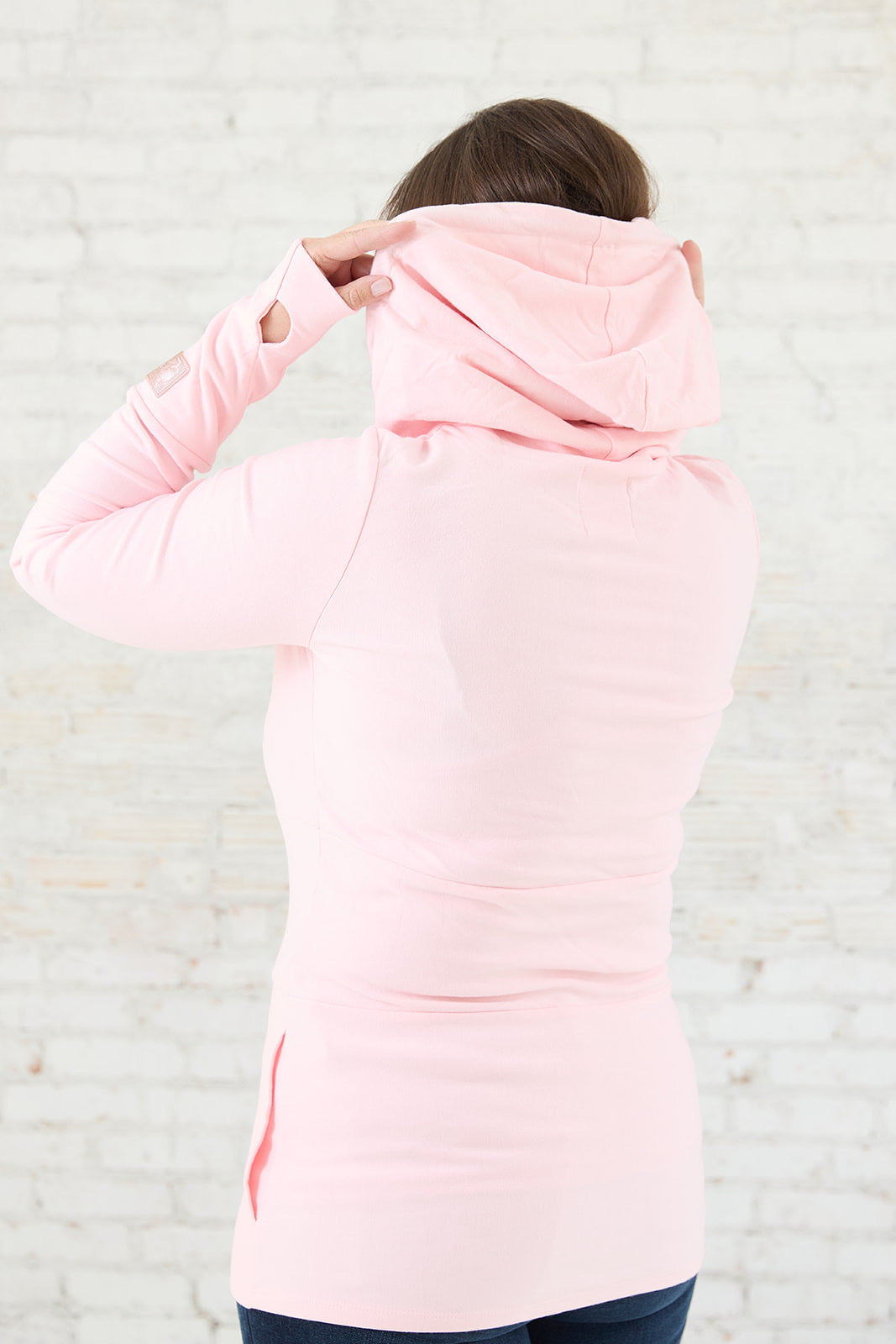 Hoody- Pastel Pink with Rose Gold