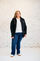 Full Zip- Black