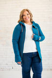 Full Zip- Moroccan Blue