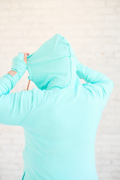 1/4 Zip- Bali with Rose Gold