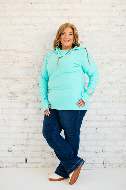 1/4 Zip- Bali with Rose Gold