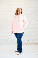 Hoody- Pastel Pink with Rose Gold