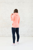 1/4 Zip- Desert Flower with Rose Gold