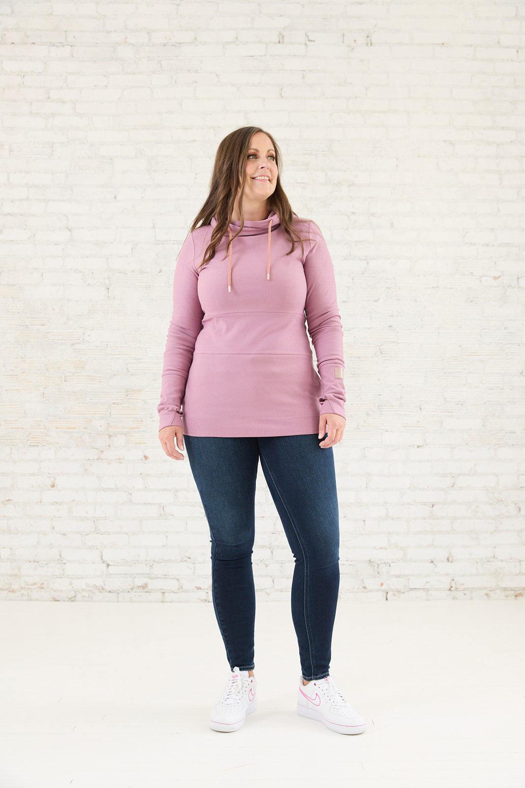 Hoody- Ginger with Rose Gold