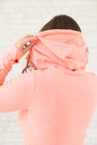 1/4 Zip- Desert Flower with Rose Gold