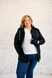 Full Zip- Black
