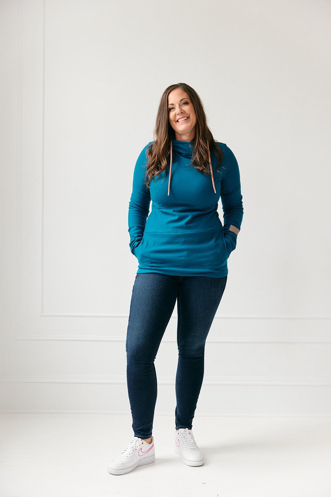 Hoody- Moroccan Blue