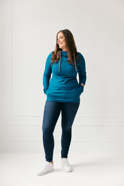 Hoody- Moroccan Blue