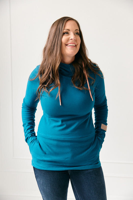 Hoody- Moroccan Blue