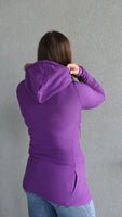 Hoody- Purple with Rose Gold