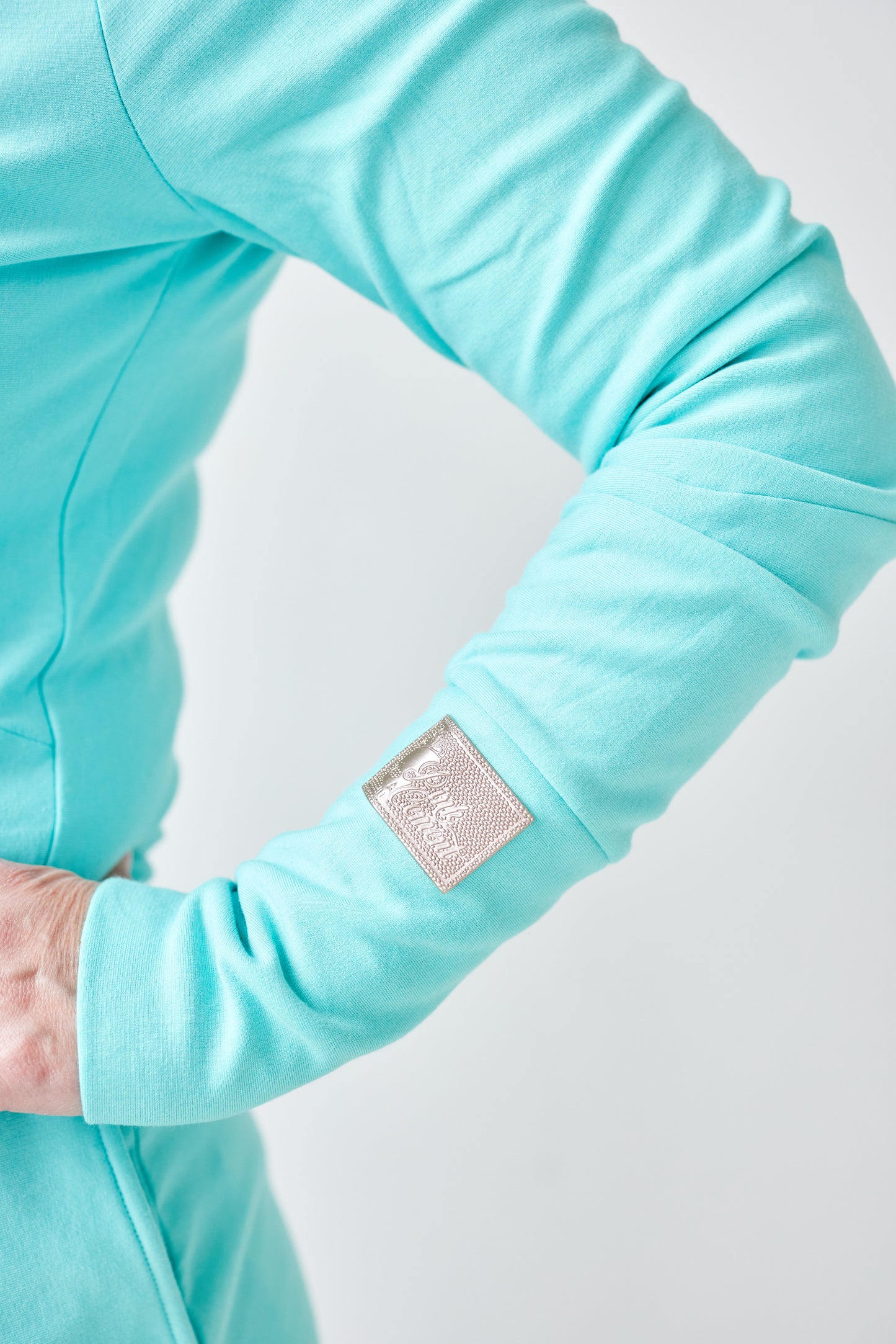 1/4 Zip- Bali with Rose Gold